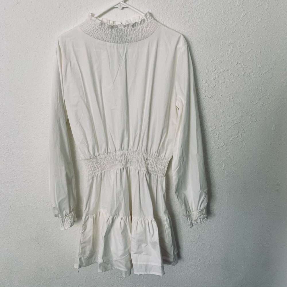 Nasty Gal Frill I Found You High Neck Mini Dress Size 6